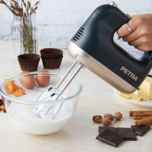 Petra PT5512BGRYVDE Hand mixer blue grey / soft gold