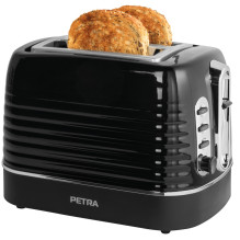 Petra PT5573BLKVDE Oscuro 2 slice toaster