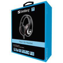 Sandberg 125-86 Playn Go Headset Black