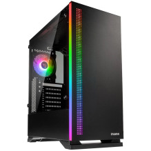 Zalman S5 Black ATX, RGB fan + fan, T / G