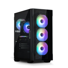 Zalman I3 NEO TG Black, RGB ventiliatorius x4