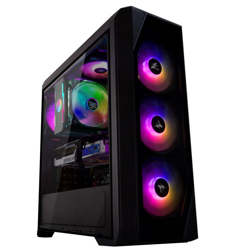 Zalman N5 TF ATX, RGB fan x4, T / G