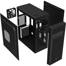 Zalman T6 ATX, 120mm fan, ODD