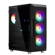 Zalman I3 NEO Black, RGB ventiliatorius x4