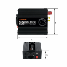 Manta MPI300M Power Inverter 300W DC to AC