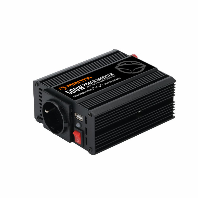 Manta MPI500M Power Inverter 500W / 1000W DC to AC