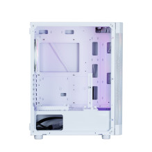 Zalman i4 TG White, ventiliatorius RGB x4