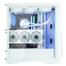 Zalman Z9 Iceberg MS ATX ARGB fan.x4, balta