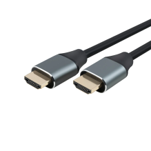 „Tellur“ didelės spartos HDMI 2.0 kabelis, 4K 18Gbps kištukinis kištukas Ethernet paauksuotas 3 m juodas