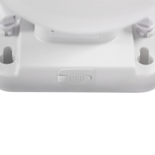 „Tellur Smart WiFi“ saulės kamera P&amp;T 3MP, 2K UltraHD, PIR, 20W saulės baterija, balta