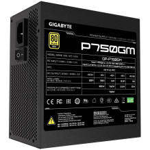 Gigabyte P750GM maitinimo blokas 750 W 20+4 kontaktų ATX ATX Black