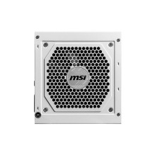 MSI MAG A850GL PCIE5 WHITE maitinimo blokas 850 W 20+4 kontaktų ATX ATX