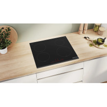 Bosch Serie 6 PIE631HB1E kaitlentė Juoda Integruota 60 cm Zona indukcinė kaitlentė 4 zona (-os)