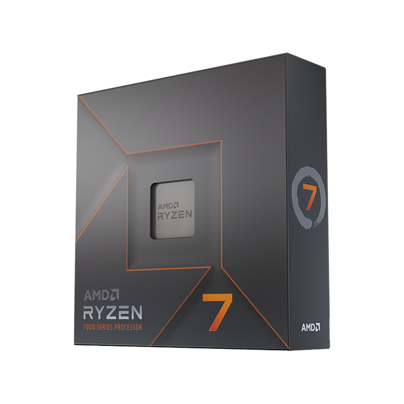AMD CPU Desktop Ryzen 7 8C/ 16T 7700X (4.5/ 5.0GHz Boost, 40MB, 105W, AM5) dėžutė su Radeon Graphics