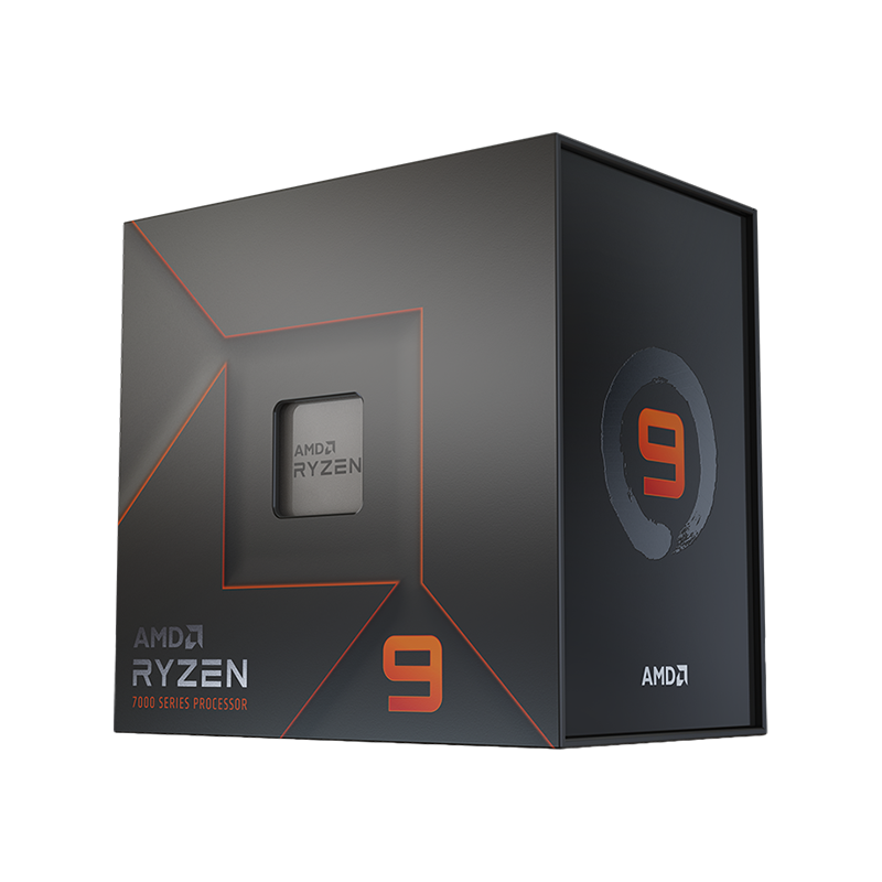 AMD CPU Desktop Ryzen 9 12C/ 24T 7900X (4.7/ 5.0GHz Boost, 76MB, 170W, AM5) dėžutė su Radeon Graphics