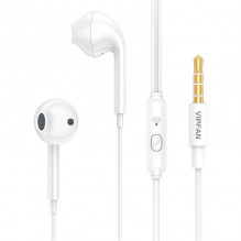 Wired in-ear headphones...