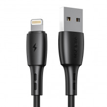 USB prie Lightning kabelis Vipfan Racing X05, 3A, 3m (juodas)