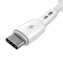 USB to USB-C cable Vipfan Racing X05, 3A, 3m (white)