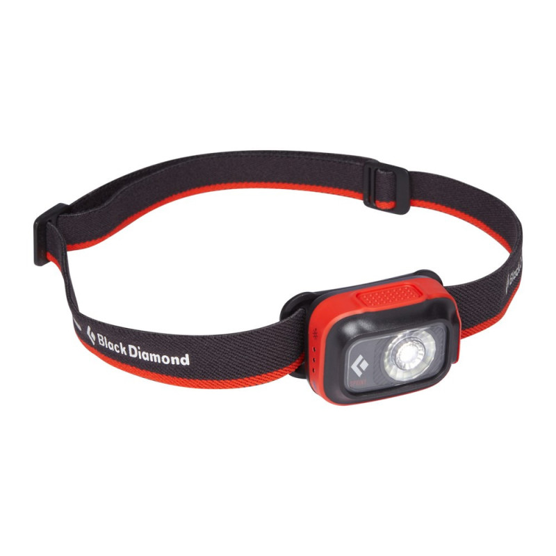 Black Diamond Sprint 225 Black, Orange Headband žibintuvėlis LED