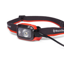 Black Diamond Sprint 225 Black, Orange Headband žibintuvėlis LED