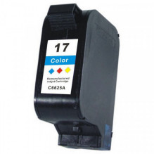 Compatible cartridge HP 17 (C6625A) C/ M/ Y Geen box 