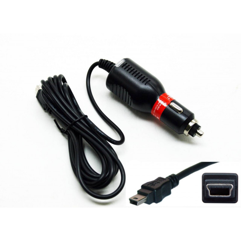 Powerful 2A universal car charger with MINI USB