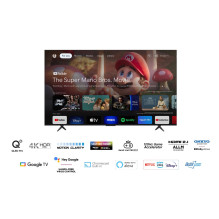 TCL C65 Serie C6 Smart TV QLED 4K 85&quot; 85C655, garso Onkyo su žemųjų dažnių garsiakalbiu, Dolby Vision - Atmos, Goog