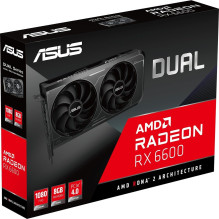 ASUS Dual -RX6600-8G-V3 AMD Radeon RX 6600 8 GB GDDR6