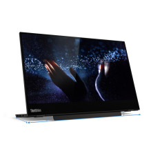 Lenovo M14t LED ekranas 35,6 cm (14 colių) 1920 x 1080 pikselių Full HD jutiklinis ekranas juodas