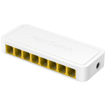 Cudy FS108D network switch Fast Ethernet (10 / 100) White