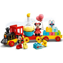 LEGO DUPLO 10941 MIKĖS IR MINĖS GIMTADIENIO TRAUKINYS