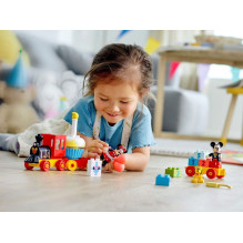 LEGO DUPLO 10941 MIKĖS IR MINĖS GIMTADIENIO TRAUKINYS