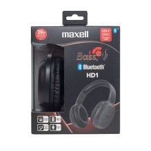 MAXELL Bluetooth belaidės ausinės HD1 BASS USB-C