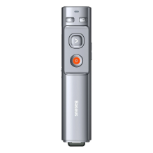 Baseus Orange Dot wireless laser pointer for presentations - gray (with battery)