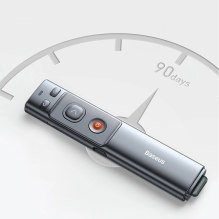 Baseus Orange Dot wireless laser pointer for presentations - gray (with battery)