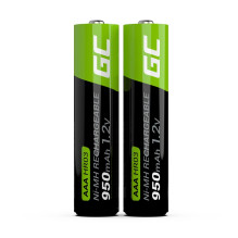 Įkraunama Baterija - Green Cell GR07 AAA NiMH 950mAh