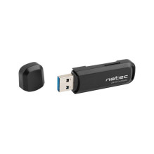 Atminties Kortelių Skaitytuvas - NATEC Scarab 2 Juodas USB 3.0 Type-A