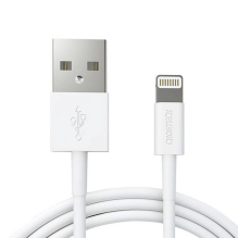 Choetech certified USB-A cable - Lightning MFI 1.8m white (IP0027)