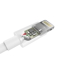 „Choetech“ sertifikuotas USB-A laidas – Lightning MFI 1,8 m baltas (IP0027)