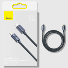 Baseus CAJY000201 Lightning - USB-C PD QC cable 20W 480Mb / s 1.2m - black