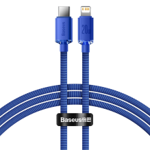 Baseus CAJY000203 Lightning - USB-C PD cable 20W 480Mb / s 1.2m - blue