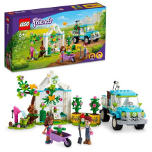 Konstruktorius - LEGO Friends 41707 Medžių sodinimo furgonas, žalias