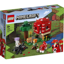 Konstruktorius - LEGO® Minecraft 21179 Grybų Namas