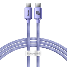 Baseus CAJY000701 USB-C - USB-C PD cable 100W 5A 480Mb / s 1.2m - purple