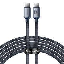 Baseus CAJY000701 USB-C - USB-C PD cable 100W 5A 480Mb / s 2m - black