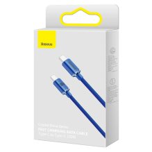 Baseus CAJY000703 USB-C - USB-C PD cable 100W 480Mb / s 2m - blue