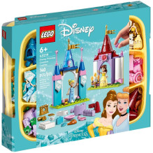 Konstruktorius - LEGO Disney Princess Kūrybinės Pilys 140 Dalių