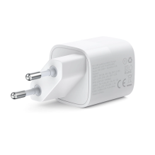 Choetech fast charger GaN USB / USB Type C PD QC 33W white (PD5006)