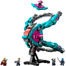 Konstruktorius - LEGO Marvel 76255 Naujoji Sargybos Laivas 1108 Detalės