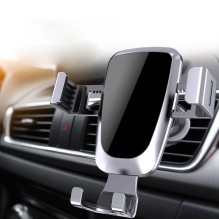 Gravity smartphone car holder, air vent blue (YC08)